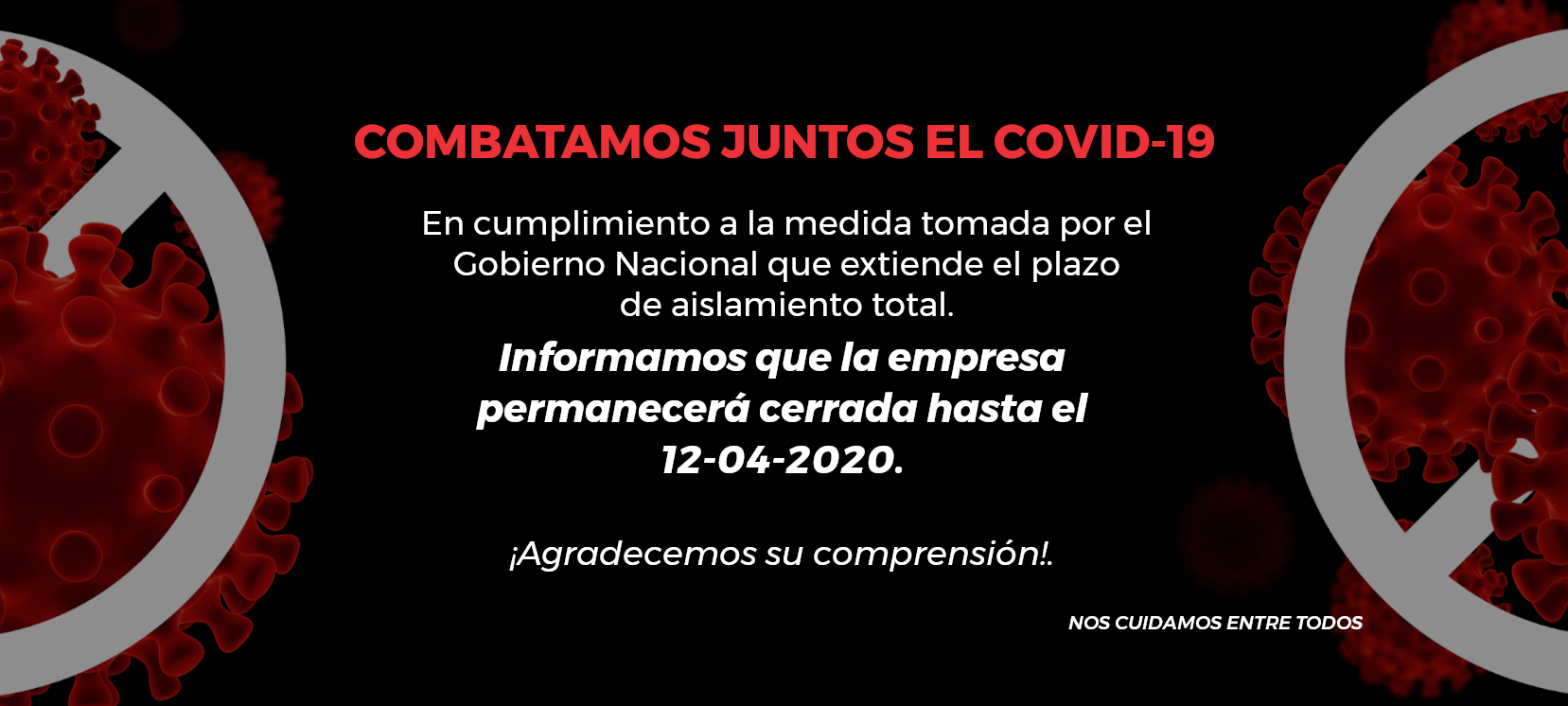 Comunicado para Web